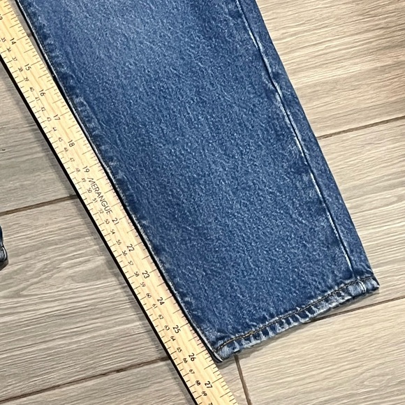 NWT Levis Premium Wedgie Jeans Womens 27 Blue Medium Wash High Rise Tapered $118 - Picture 10 of 10